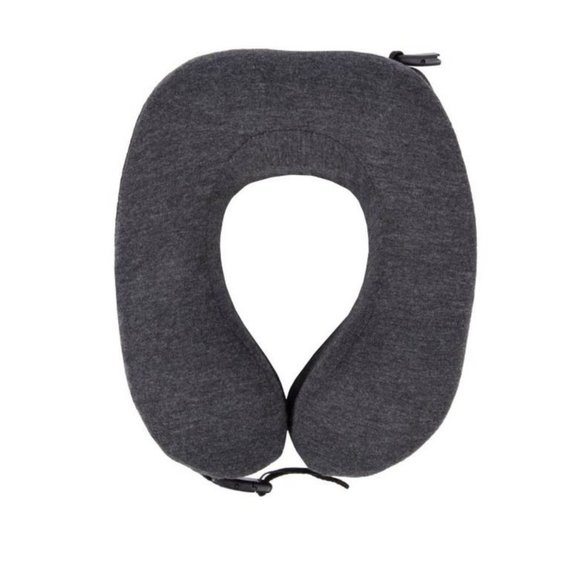 NEW Gel Memory Foam Travel Neck Pillow Gray - Made By Design™ - Picture 1 of 5